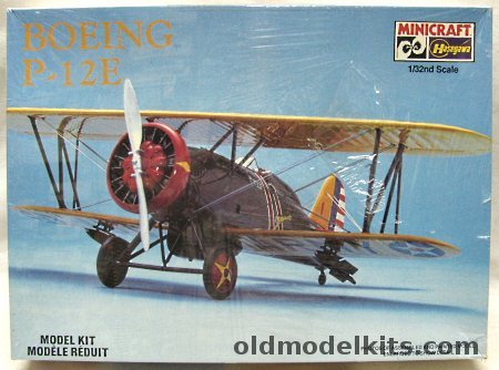 Hasegawa 1/32 Boeing P-12E, 1061 plastic model kit